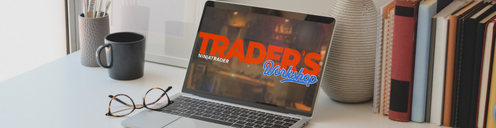Trader's Workshop displayed on a laptop screen