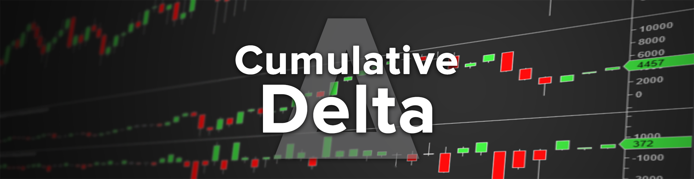 Cumulative delta order flow trading