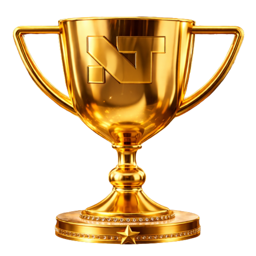 Trophy with NT logo