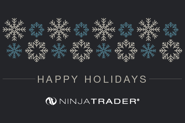 Happy Holidays From NinjaTrader