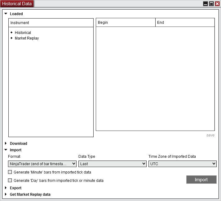 MarketDataArchives_Import