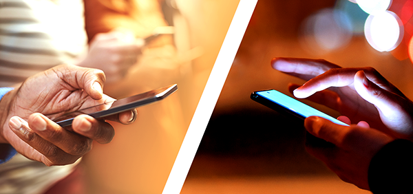 Traders using NinjaTrader on mobile devices