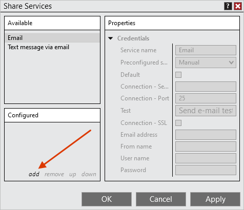 Options_SharingServicesAddEmailAdd