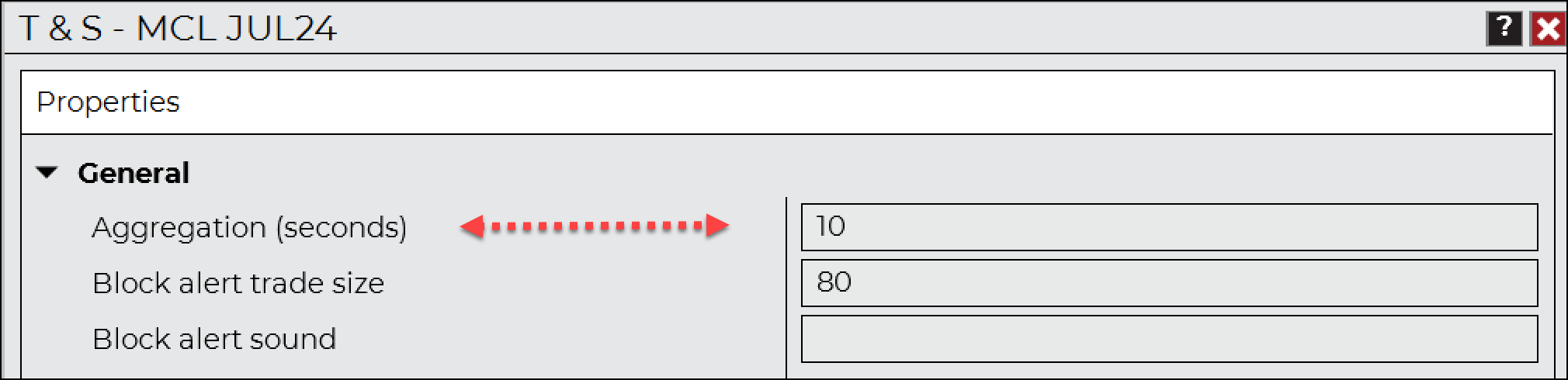 Aggregation of trades