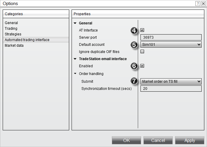 Como me conecto ao recurso de reprodução do NinjaTrader Desktop?