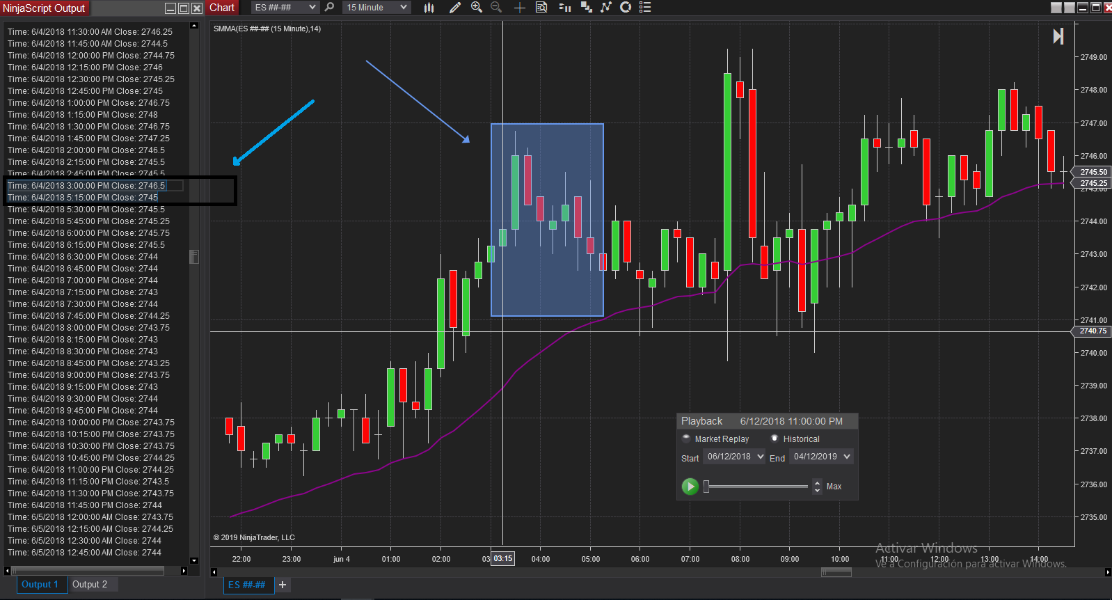 Printed data is different to chart NinjaTrader Support Forum