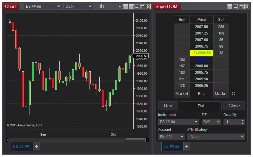 ninja trader connector jigsaw